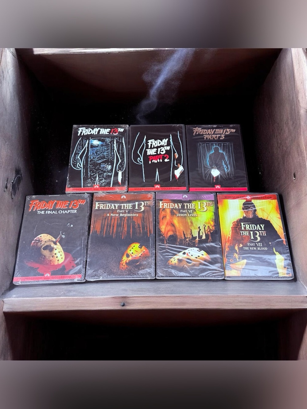 Friday the 13th DVD Bundle Parts 1 2 3 4 5 6 7 Horror Movie Lot Set 5 New Sealed